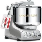 Ankarsrum Assistent Original 6230 K&uuml;chenmaschine, Jubilee Silver | 1500 Watt,