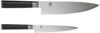 KAI Shun Classic japanisches Kochmesser 2er Set - Kochmesser 20 cm Klingenl&auml;nge +