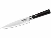 BÖKER 130414DAM Messer Damast Black Allzweck, Kunststoff, black&white