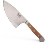 G&Uuml;DE Solingen - Kr&auml;utermesser "Shark" geschmiedet, 14 cm, Birnenholz, ALPHA BIRNE,