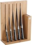 ZWILLING Pro Messerblock,6-tlg., Bambusblock, Messer aus rostfreiem Spezialstahl,