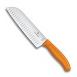 Victorinox Swiss Classic Santokumesser, Messer Asiatischer Art, Extra Scharfe Klinge,