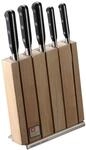 Richardson Sheffield SABATIER TROMPETTE Messerblock, inkl. Messer-Set, Gem&uuml;semesser,