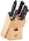 Zwilling Messerblock Gourmet 6 teilig, Edelstahl, Silber/Schwarz, 38 x 28 x 28 cm,