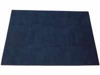 ASA Tischset Midnight Blue in Lederoptik, aus PVC hergestellt, Größe: 33x46cm,