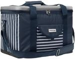 anndora K&uuml;hltasche XL Navy blau wei&szlig; 40 Liter - K&uuml;hlbox Isoliertasche