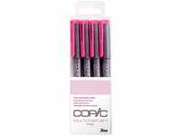 Multiliner Set Pink, 4 Stifte in 4 verschiedenen Strichstärken, Zeichen-Stifte mit
