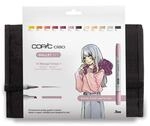 COPIC Ciao Marker 12er Manga Set "Witch" im Wallet, Allround-Layoutmarker mit einer