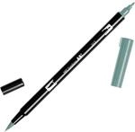 Tombow ABT-312 Fasermaler Dual Brush Pen mit zwei Spitzen, holly green