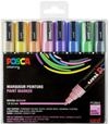 POSCA PC5M Marker, konisch, mittlere Spitze, Pastellfarben, 8 St&uuml;ck