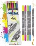 Online Brush-Pen Set Calli.Brush NEON I 5 Double-Tip Pinselstifte mit