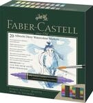 FABER-CASTELL 160320 - Aquarellmarker Albrecht D&uuml;rer mit Doppelspitze, 20er Etui,