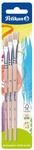 Pelikan Borstenpinsel-Set Sorte 613F mit 3 Borsten-Pinseln (Gr&ouml;&szlig;e 8, 10 und 12), 3