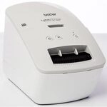 Brother QL-600G Grau Etikettendrucker (USB-Schnittstelle, Barcodedruck, automatische