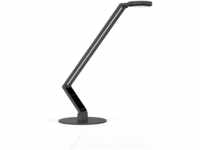 LUCTRA Table Radial Base Schreibtischlampe LED Dimmbar, schwarz, LED