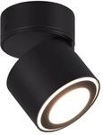Trio Leuchten LED Deckeneinbau u. Aufbauleuchte Taurus 652910132, Metall Schwarz