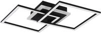 Reality Leuchten LED Deckenleuchte Venida R62793132, Metall Schwarz matt, inkl. 25