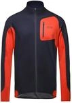 GORE WEAR Herren R3 Partial Windstopper Shirt, Orbit Blue/Fireball, S EU