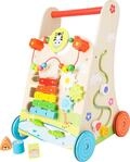 small foot Spiel- und Lauflernwagen Blumenwiese, aus Holz mit vielseitigem...