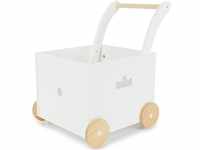 Bieco Lauflernwagen Holz | ab 1 Jahr | Multifunktionale Baby Lauflernhilfe 