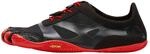 Vibram FiveFingers 18M0701 KSO Evo, Fitnessschuhe Herren, Schwarz (Black/Red),...