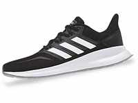 adidas Damen Falcon Laufschuhe, Schwarz (Core Black/Footwear White/Grey 0), 38 2/3 EU