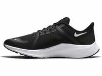 Nike Herren Quest 4 Laufschuh, Black White Dk Smoke Grey, 45.5 EU