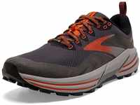 Brooks Herren Cascadia 16 Gtx running shoes, Black Ebony Cinnabar, 48.5 EU