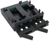 ICY DOCK 2X 2,5" SATA/SAS HDD/SSD Wechselrahmen mit schraubenlosen Trays Plus (Ultra)