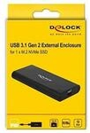 DeLock GEH&Auml;USE F&Uuml;R M.2 NVME PCIE SSD SUPERSPEED USB 10GBPS