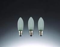 hellum 912234 Ersatzkerze Riffelkerze 3 St&uuml;ck f&uuml;r Lichterkette LED warm-wei&szlig;,