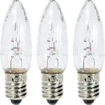 Konstsmide Ersatzbirne, 3er-Blister, klar, 12V, 3W, E10 Schraubgewinde - 1095-030