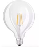 Osram LED Star+ GlowDim Classic Globe Lampe, in Ballform mit E27-Sockel, Ersetzt 60 Osram LED Star+ GlowDim Classic Globe Lampe, in Ballform mit E27-Sockel, Ersetzt 60