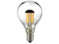 LED Filament-Kopfspiegellampe Silber, 230V, Ø 4.5cm / L 8cm, E14, 4.5W 2700K...