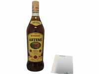 Artemi Ron Miel Canario 20% (1l Flasche Rum mit Honig) + usy Block