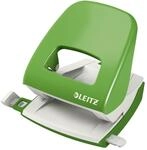 Leitz B&uuml;ro Locher aus Metall, F&uuml;r 30 Blatt, Hellgr&uuml;n, 50080050