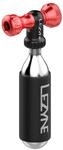 Lezyne Control Drive CO2 Red Gloss with 16G Cartridge CO2 Spender,...