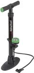 Prophete Fahrradpumpe, Standluftpumpe mit Duo-Klemmhebelstecker, max. Pumpdruck 6
