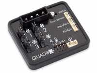 Aqua Computer Quadro Lüftersteuerung für PWM-Lüfter mit Anschluss für