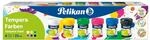 Pelikan Tempera-Farben, malfertige Schulmalfarben, je 25 ml, 6 Farben