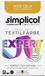 simplicol Textilfarbe expert Mais-Gelb 150 g | Perfektes F&auml;rbemittel f&uuml;r...