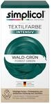 simplicol Textilfarbe intensiv Wald-Gr&uuml;n 1er Pack | Textilfarbe Waschmaschinenfest 