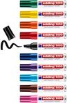 edding 500 Permanentmarker - mehrfarbig - 10 Stifte - Keil-Spitze 2-7 mm -