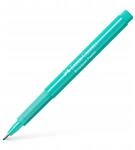 Faber-Castell 155457 - Faserschreiber Broadpen 1554, pastell t&uuml;rkis, 1 St&uuml;ck,