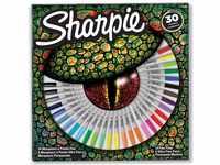 Sharpie Permanentmarkerset, exklusive Farben, feine und ultrafeine Spitzen, 30...