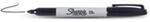 Sharpie PermanentMarker FINE, schwarz 3501170810934