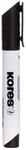 Kores M20850 Whiteboard/Flipchart Marker, Keilspitze, 3-5 mm, schwarz