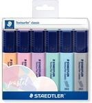 STAEDTLER Textmarker Textsurfer classic, mit gro&szlig;em Tintenspeicher f&uuml;r extra lange