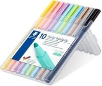 STAEDTLER Textmarker triplus highlighter, ergonomische Dreikantform, variable Spitze,