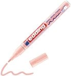 edding 751 Glanzlackmarker - pastell-rosa - 1 Lackmarker - Rundspitze 1-2 mm -